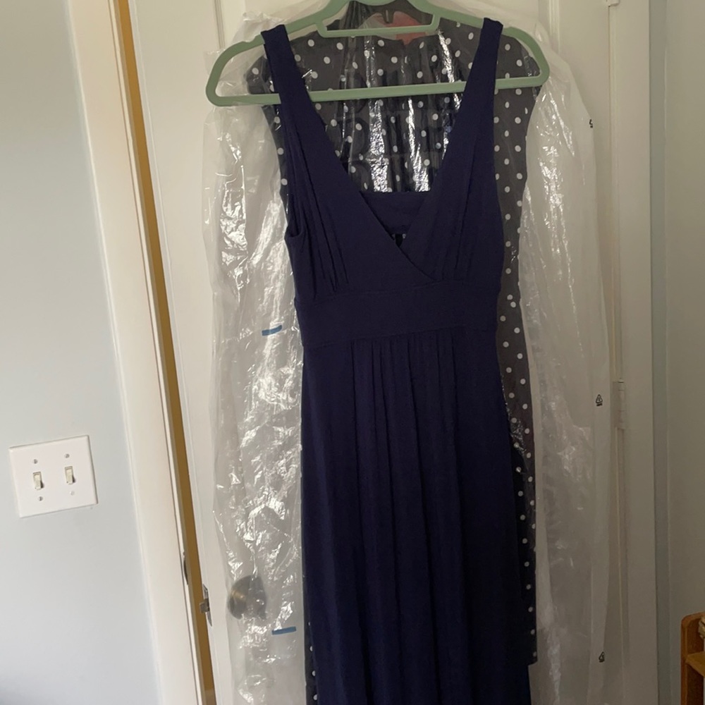 NWOT TART NAVY BLUE MAXI DRESS